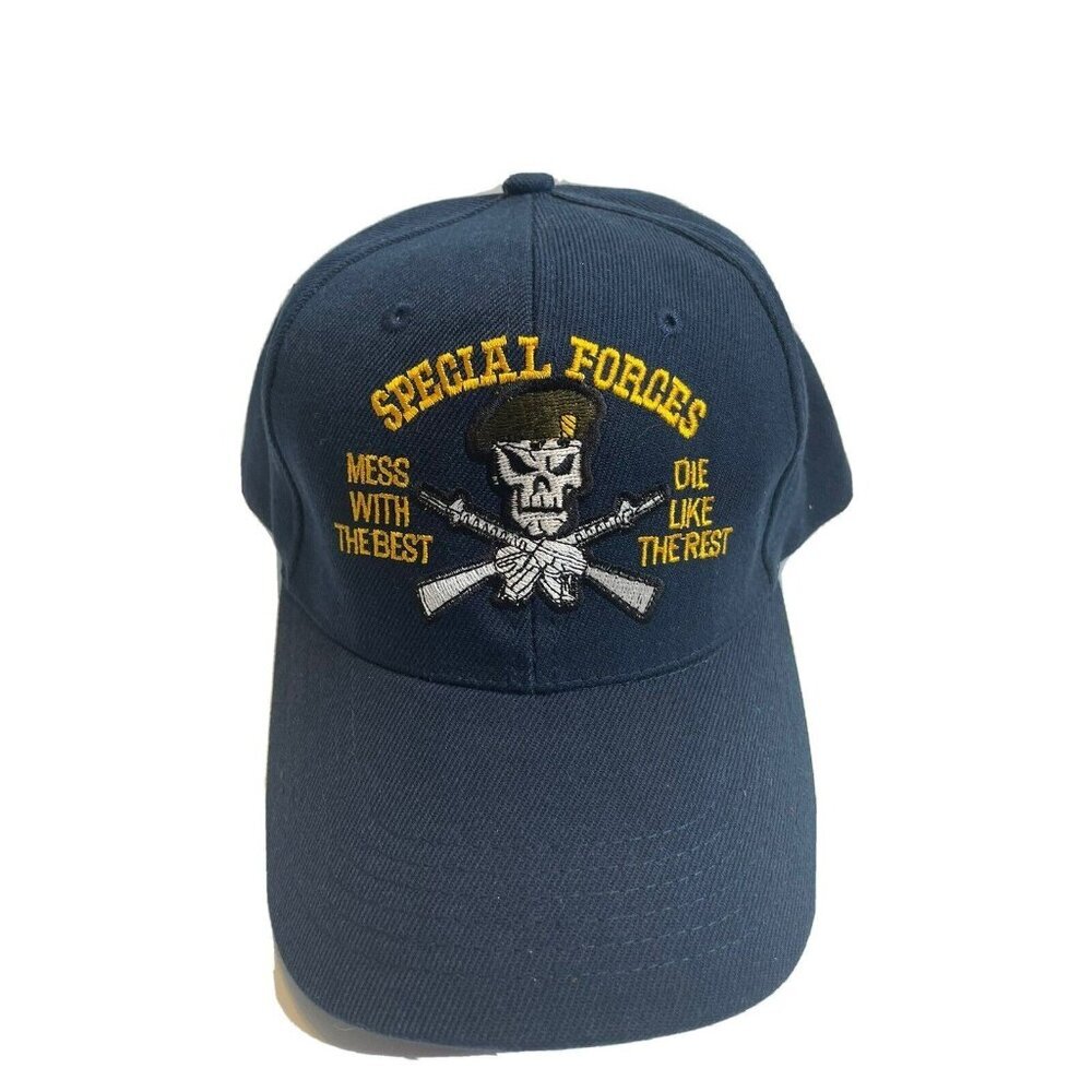 Baseball Cap Men Hat “Special Forces Mess with the Best Die Like the Rest” New